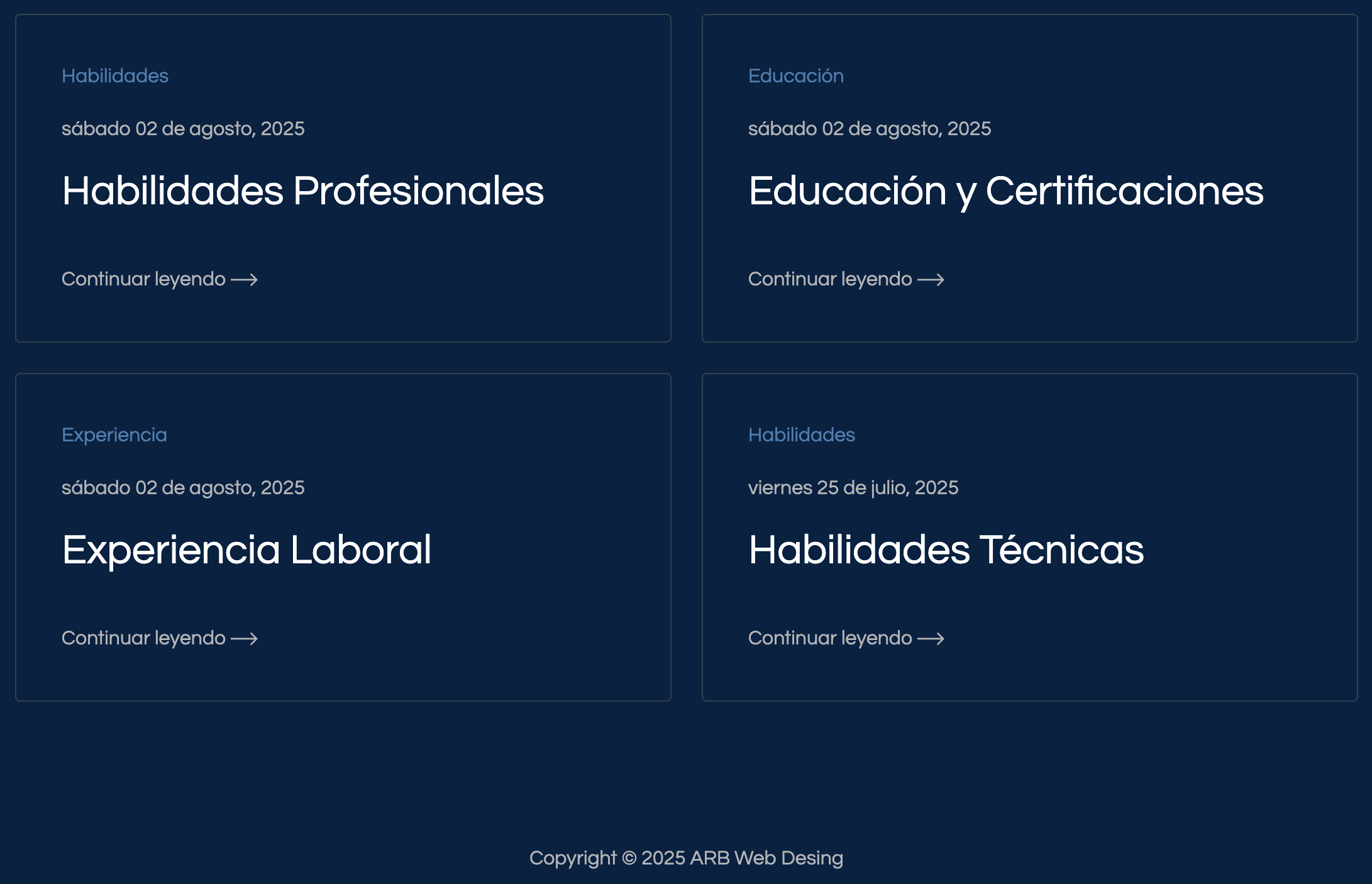 Screenshot de Alfredo Rubilar